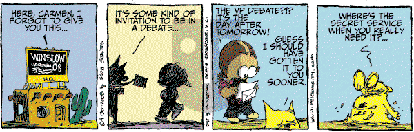 Prickly City on Tuesday September 30, 2008 Comic Strip