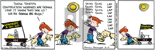 Red and Rover on Tuesday August 13, 2002 Comic Strip