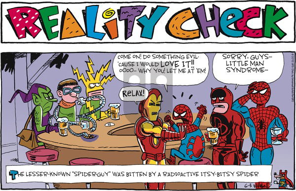 Reality Check on Sunday June 3, 2012 Comic Strip