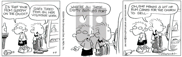 Soup to Nutz - Old on Tuesday June 8, 2004 Comic Strip