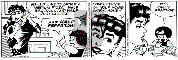 Nancy on Thursday February 23, 2006 Comic Strip