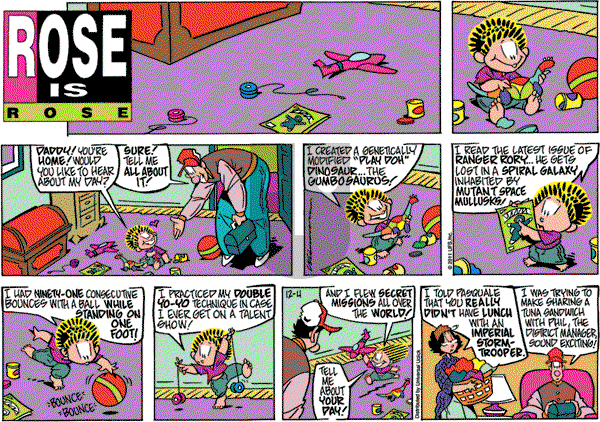 Rose is Rose on Sunday December 4, 2011 Comic Strip