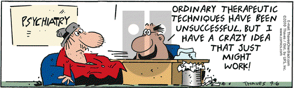 Frank and Ernest on Monday September 6, 2010 Comic Strip