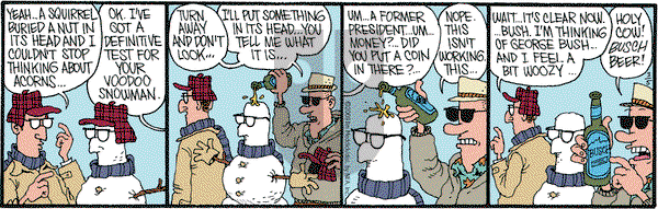 Monty on Thursday March 5, 2009 Comic Strip