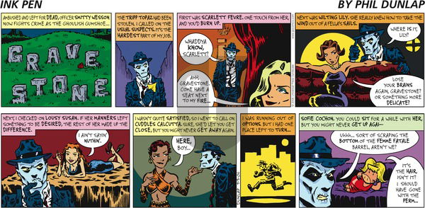 Ink Pen on Sunday September 3, 2006 Comic Strip