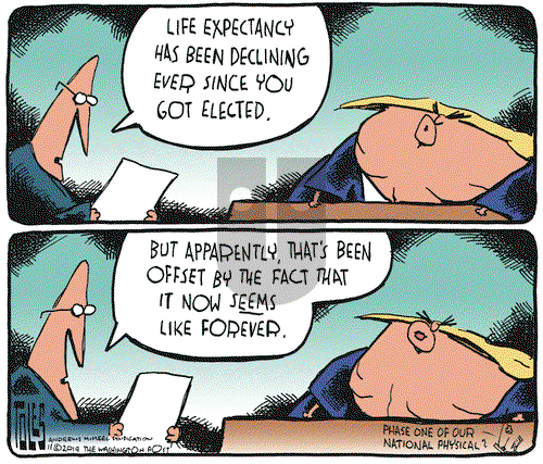 Tom Toles on Friday November 29, 2019 Comic Strip