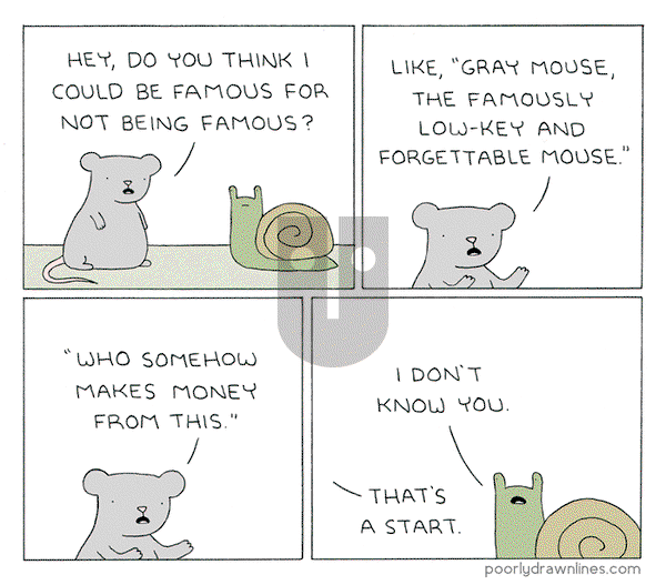 Poorly Drawn Lines on Friday July 6, 2018 Comic Strip