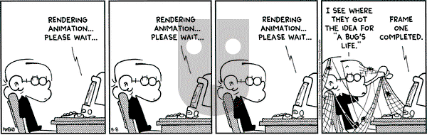 FoxTrot on Friday August 8, 2003 Comic Strip