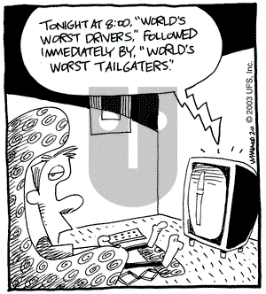 Reality Check on Tuesday February 11, 2003 Comic Strip