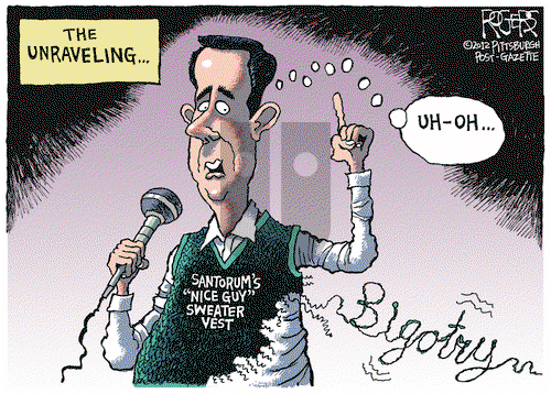 Rob Rogers on Monday January 16, 2012 Comic Strip