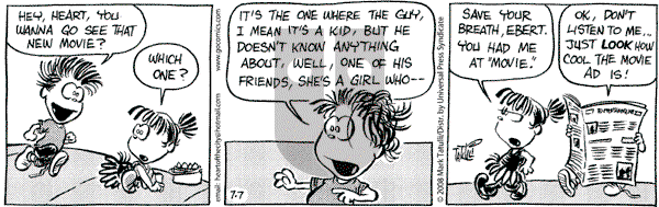 Heart of the City on Monday July 7, 2008 Comic Strip