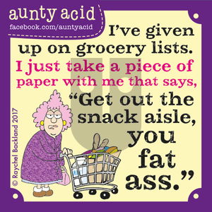 Aunty Acid on Wednesday May 10, 2017 Comic Strip