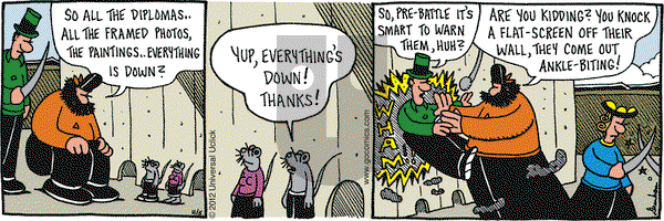 Overboard on Tuesday November 6, 2012 Comic Strip