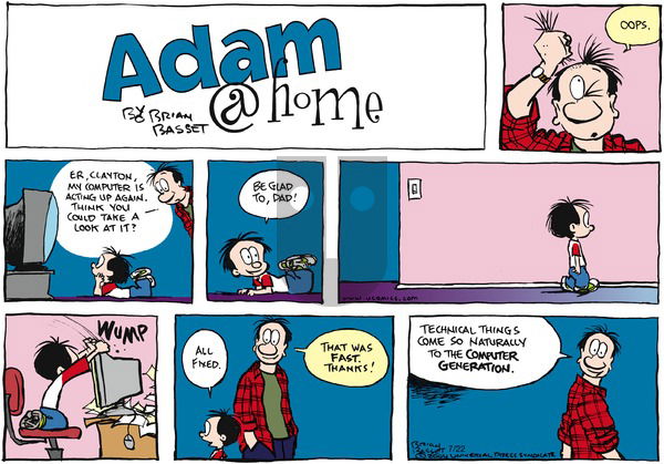 Adam@Home on Sunday July 22, 2007 Comic Strip