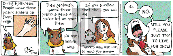 Breaking Cat News on Wednesday January 22, 2020 Comic Strip
