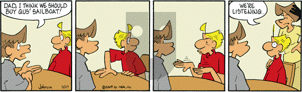 Arlo and Janis on Thursday October 1, 2009 Comic Strip