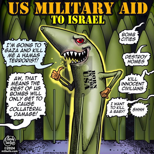 M2Bulls on Thursday April 25, 2024 Comic Strip