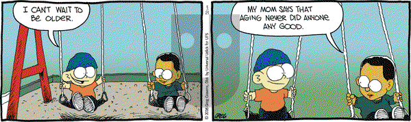 The Buckets on Friday March 25, 2016 Comic Strip