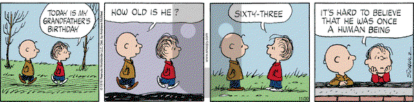Peanuts - Thursday November 30, 2023 Comic Strip