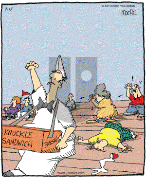 In the Bleachers - Thursday July 15, 2004 Comic Strip
