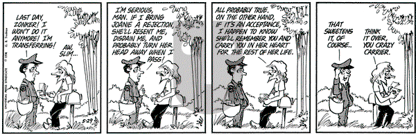 Doonesbury on Wednesday May 29, 1974 Comic Strip