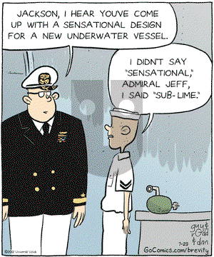 Brevity - Monday July 23, 2012 Comic Strip