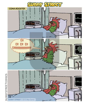 Sunny Street on Tuesday August 9, 2016 Comic Strip
