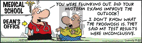Frank and Ernest on Saturday September 22, 2018 Comic Strip
