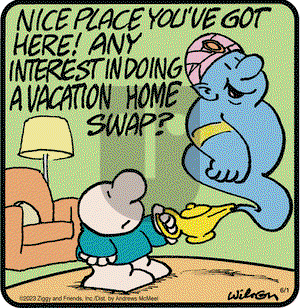 Ziggy - Thursday June 1, 2023 Comic Strip