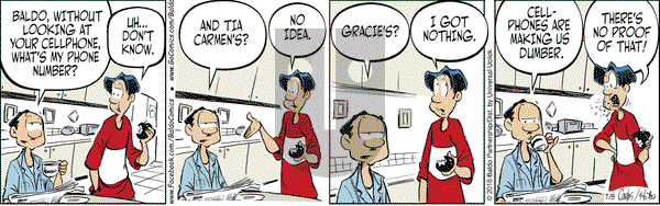 Baldo on Tuesday July 5, 2016 Comic Strip
