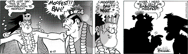 Alley Oop on Saturday June 17, 2006 Comic Strip