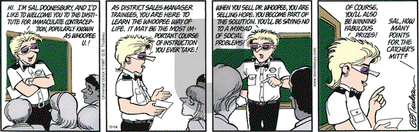 Doonesbury on Monday November 14, 2016 Comic Strip
