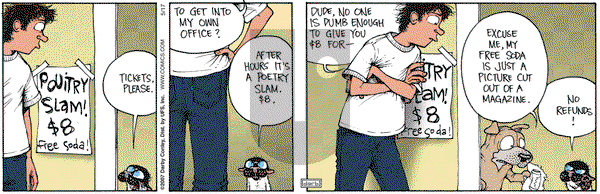 Get Fuzzy on Thursday May 17, 2007 Comic Strip