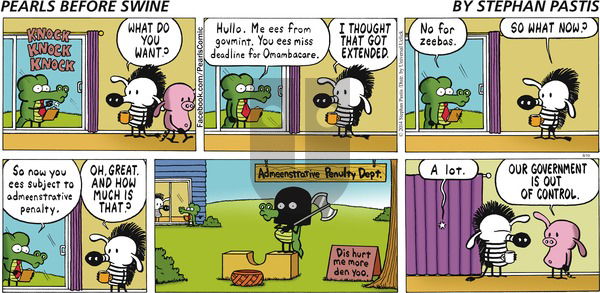Pearls Before Swine on Sunday August 10, 2014 Comic Strip