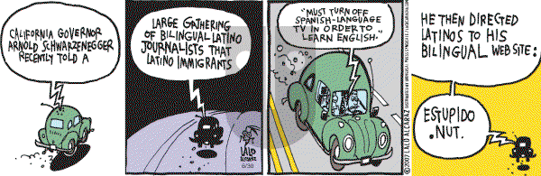 La Cucaracha on Saturday June 30, 2007 Comic Strip