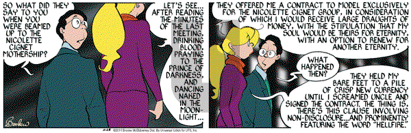 9 Chickweed Lane on Monday November 28, 2011 Comic Strip