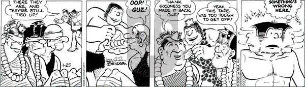 Alley Oop on Friday January 25, 2002 Comic Strip