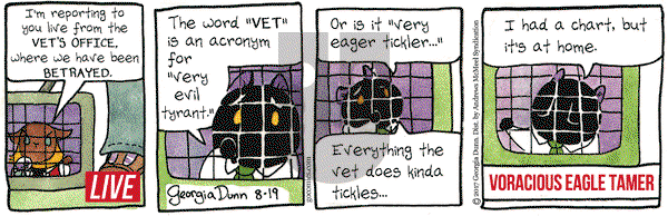 Breaking Cat News on Saturday August 19, 2017 Comic Strip