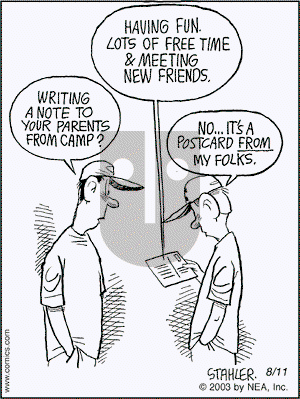 Moderately Confused on Monday August 11, 2003 Comic Strip