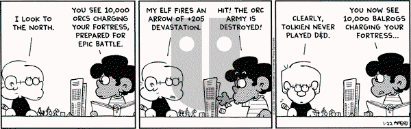 FoxTrot on Wednesday January 22, 2003 Comic Strip