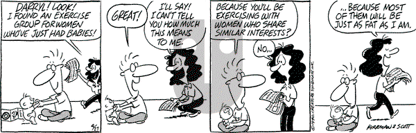 Baby Blues on Friday April 27, 1990 Comic Strip