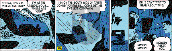 Rip Haywire on Saturday February 14, 2015 Comic Strip