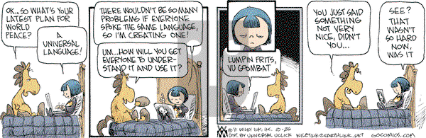 Non Sequitur on Wednesday October 26, 2011 Comic Strip