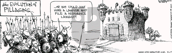 Non Sequitur on Tuesday September 17, 2002 Comic Strip