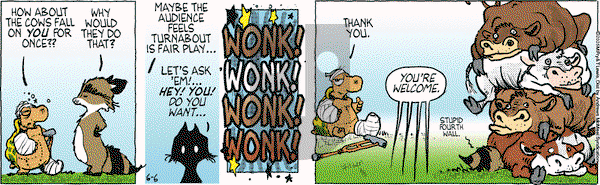 Over the Hedge on Friday June 6, 2025 Comic Strip
