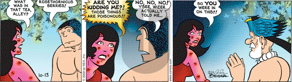 Alley Oop on Tuesday October 13, 2009 Comic Strip