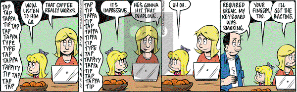 Adam@Home on Friday March 13, 2020 Comic Strip