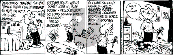 Luann on Saturday May 11, 1991 Comic Strip