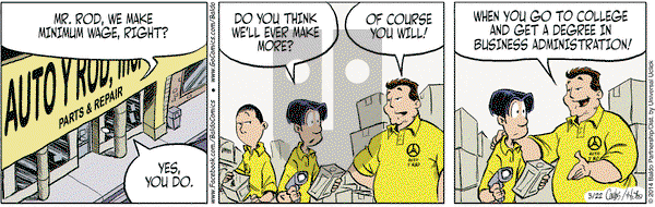 Baldo on Saturday March 22, 2014 Comic Strip