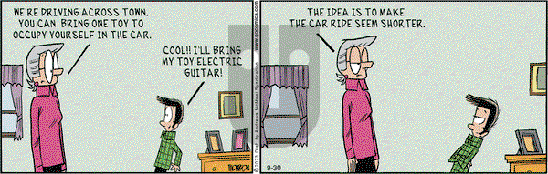 Grand Avenue on Saturday September 30, 2023 Comic Strip